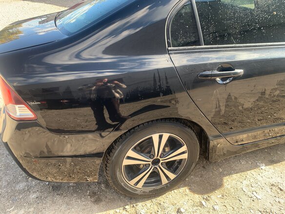 2009 Honda Civic VIII Рестайлинг, чёрный - вид 12
