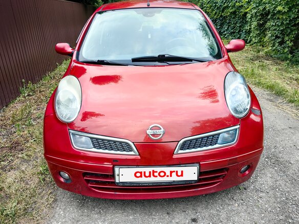 2008 Nissan Micra III (K12), пурпурный