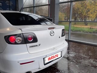 2008 Mazda 3 I (BK) Рестайлинг, белый, 350000 рублей, вид 4