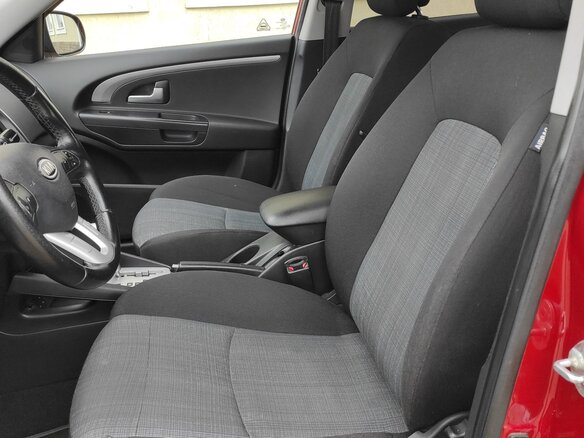 2010 Kia Ceed I Рестайлинг, красный, 660000 рублей - вид 7