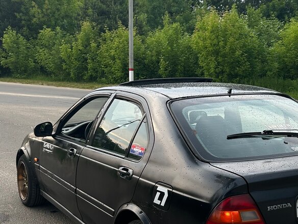 1996 Honda Civic VI, чёрный, 200000 рублей - вид 12