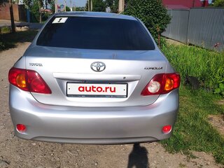 2008 Toyota Corolla X (E140, E150), серебристый, 845000 рублей, вид 5