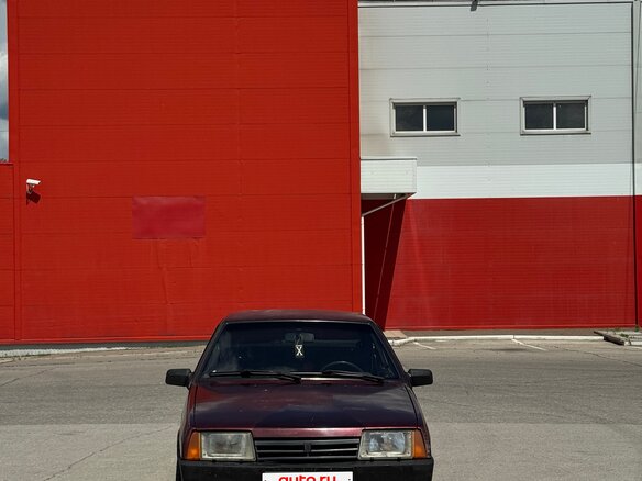 1996 Lada (ВАЗ) 21099, красный, 105000 рублей - вид 3