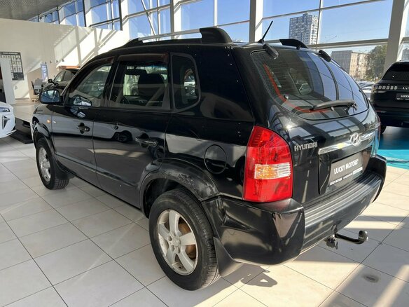2005 Hyundai Tucson I, чёрный, 595000 рублей - вид 3