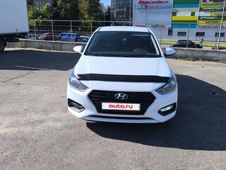 2019 Hyundai Solaris II, белый, 1230000 рублей, вид 1