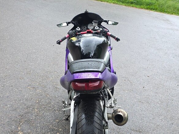 2002 Yamaha YZF-R6, фиолетовый, 330000 рублей - вид 5