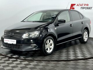 2012 Volkswagen Polo V, чёрный, 690000 рублей, вид 1