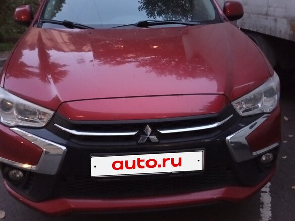 2018 Mitsubishi ASX I Рестайлинг 2, красный, 1620000 рублей - вид 4