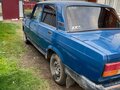 2009 Lada (ВАЗ) 2107, синий, 120000 рублей - вид 4