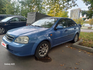 2004 Chevrolet Lacetti I, голубой, 310000 рублей, вид 1