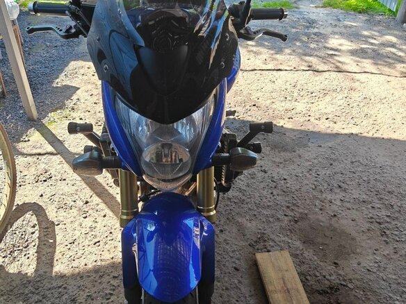 2007 Honda CB 600F Hornet, синий, 400000 рублей - вид 5