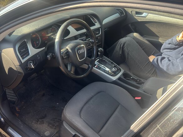 2009 Audi A4 IV (B8), чёрный, 800000 рублей - вид 8