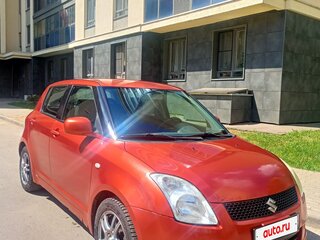2007 Suzuki Swift III, красный, 277000 рублей, вид 5