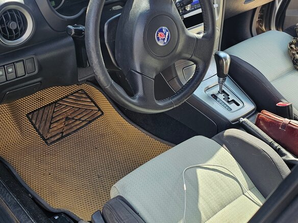 2004 Saab 9-2X, серебристый, 540000 рублей - вид 7