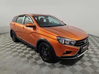 2019 Lada (ВАЗ) Vesta SW Cross I, оранжевый, 920000 рублей, вид 3