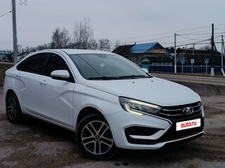 2024 Lada (ВАЗ) Vesta I Рестайлинг (NG), белый, 1250000 рублей, вид 2