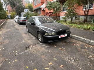 2002 BMW 5 серии 520i IV (E39) Рестайлинг, чёрный, 500000 рублей, вид 2