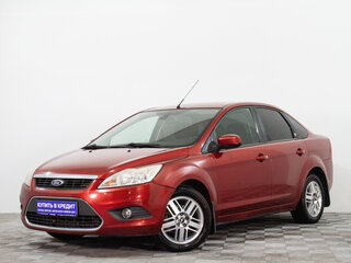 2008 Ford Focus II Рестайлинг, красный, 539000 рублей, вид 3