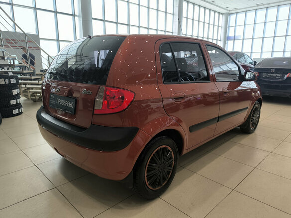 2008 Hyundai Getz I Рестайлинг, оранжевый, 599000 рублей - вид 4