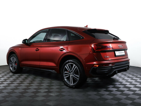 2020 Audi Q5 Sportback L 45 TFSI I (FY), красный - вид 6