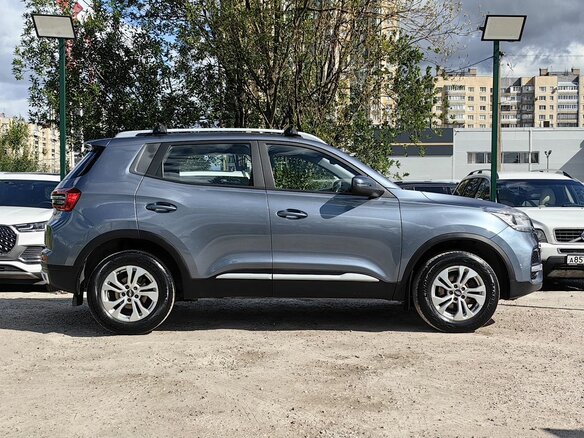 2021 Chery Tiggo 4 I Рестайлинг, серый - вид 4
