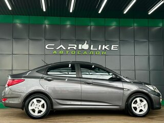 2012 Hyundai Solaris I, серый, 849000 рублей, вид 4