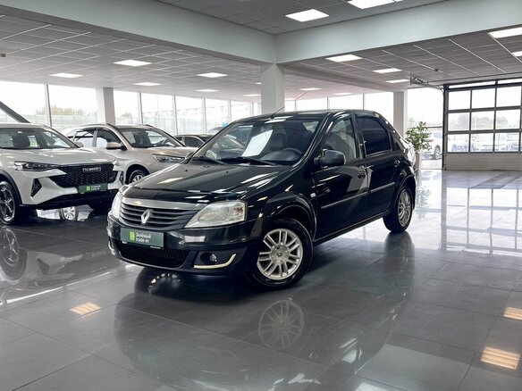 2010 Renault Logan I Рестайлинг, чёрный, 530000 рублей