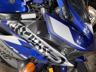 2015 Yamaha YZF-R3, синий, 340000 рублей, вид 4
