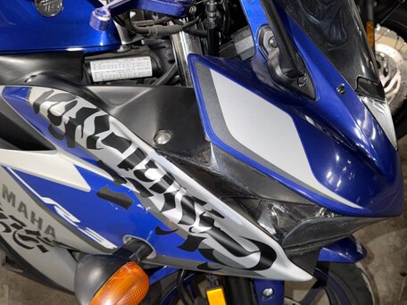 2015 Yamaha YZF-R3, синий, 340000 рублей, вид 4
