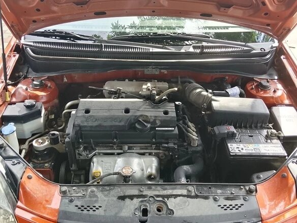 2010 Kia Rio II Рестайлинг, оранжевый, 570000 рублей - вид 10
