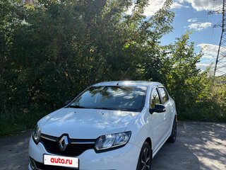 2016 Renault Logan II, белый, 870000 рублей, вид 3