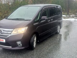 2011 Nissan Serena IV (C26), фиолетовый, 1150000 рублей, вид 5