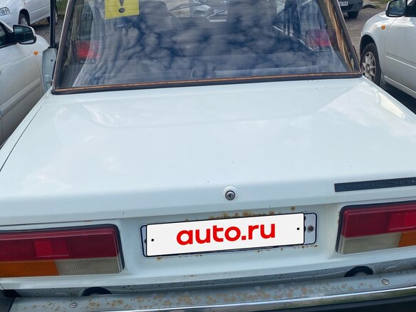 1996 Lada (ВАЗ) 2107, белый, 120000 рублей - вид 5