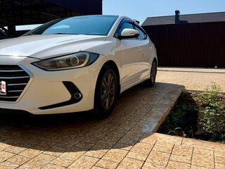 2018 Hyundai Elantra VI (AD), белый, 1100000 рублей, вид 1
