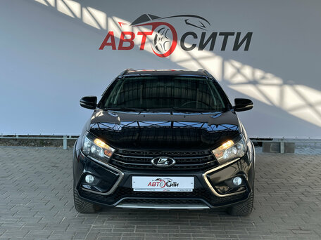 2020 Lada (ВАЗ) Vesta SW Cross I, чёрный, 1150000 рублей, вид 2