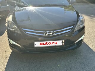2015 Hyundai Solaris I Рестайлинг, чёрный, 800000 рублей, вид 1