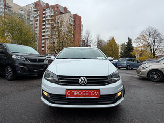 2016 Volkswagen Polo V Рестайлинг, белый, 899000 рублей, вид 2