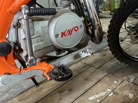 2024 Kayo Basic TT125, белый, 55000 рублей, вид 4