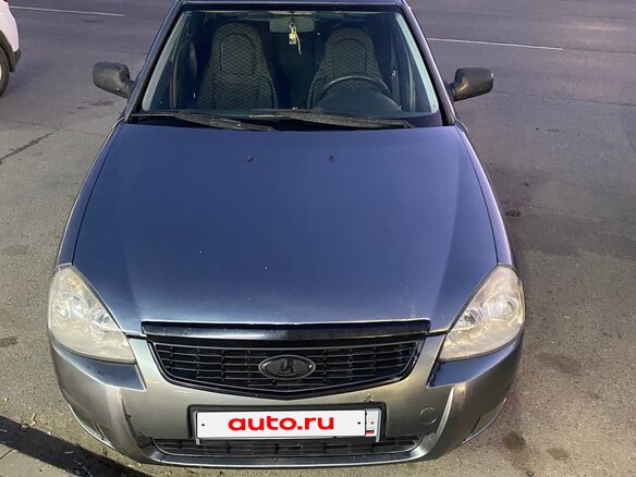 2008 Lada (ВАЗ) Priora I, серый, 200000 рублей - вид 1