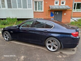 2012 BMW 5 серии 520i VI (F10/F11/F07), синий, 1950000 рублей, вид 3