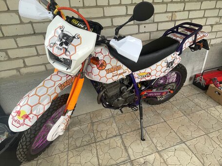 1993 Yamaha TT250R, белый, 300000 рублей, вид 4