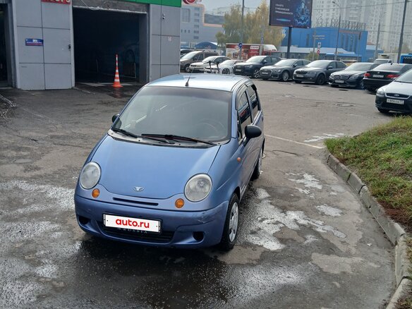 2007 Daewoo Matiz I Рестайлинг, синий, 128000 рублей
