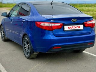 2012 Kia Rio 4-speed III, синий, 490000 рублей, вид 2