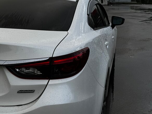 2015 Mazda 6 III (GJ) Рестайлинг, белый, 1700000 рублей
