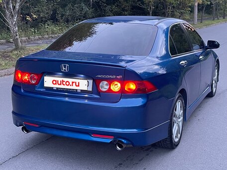 2007 Honda Accord VII Рестайлинг, синий, 1350000 рублей, вид 5