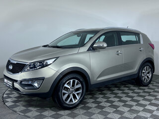 2014 Kia Sportage III Рестайлинг, серый, 1390000 рублей, вид 1