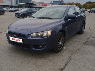 2008 Mitsubishi Lancer X, синий, 750000 рублей, вид 3