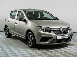 2018 Renault Sandero II Рестайлинг, бежевый, 888000 рублей, вид 3