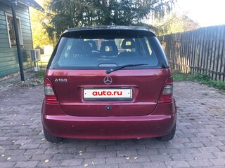 2000 Mercedes-Benz A-Класс 160 I (W168), пурпурный, 210000 рублей, вид 4