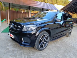 2016 Mercedes-Benz GLS 400 I (X166), чёрный, 3450000 рублей, вид 1